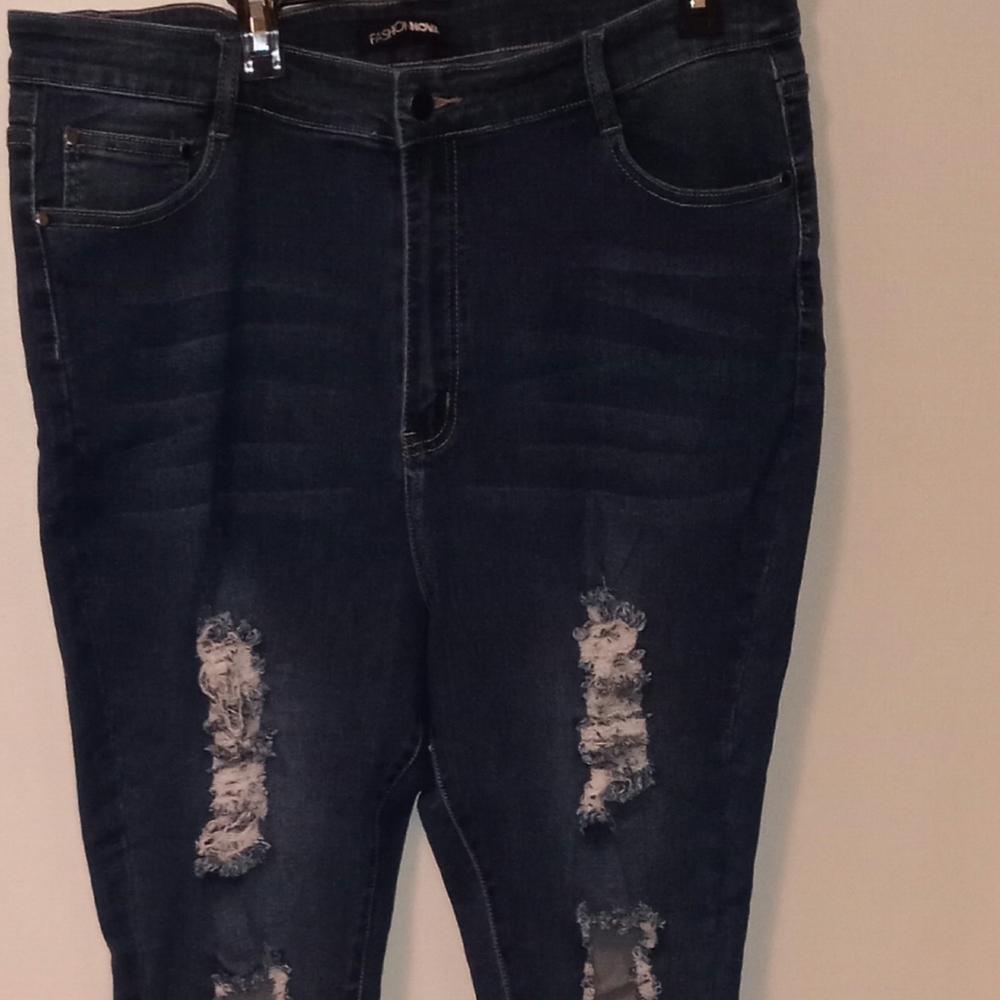 Distressed Jeans